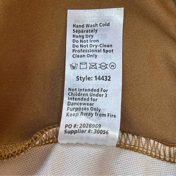 Brown Camisole Scarf Crop Top Y2K Going Out / Festival Size 8/10 - Picture 6 of 8